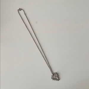 Hermes Heart Pendant Necklace